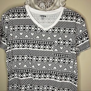 Carbon T-shirt Tribal Graphic. G-11